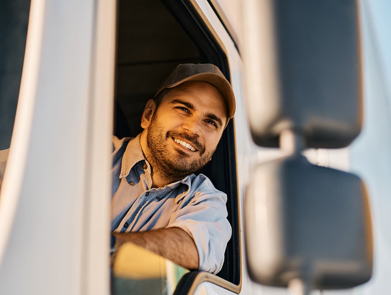 Conductor profesional al volante